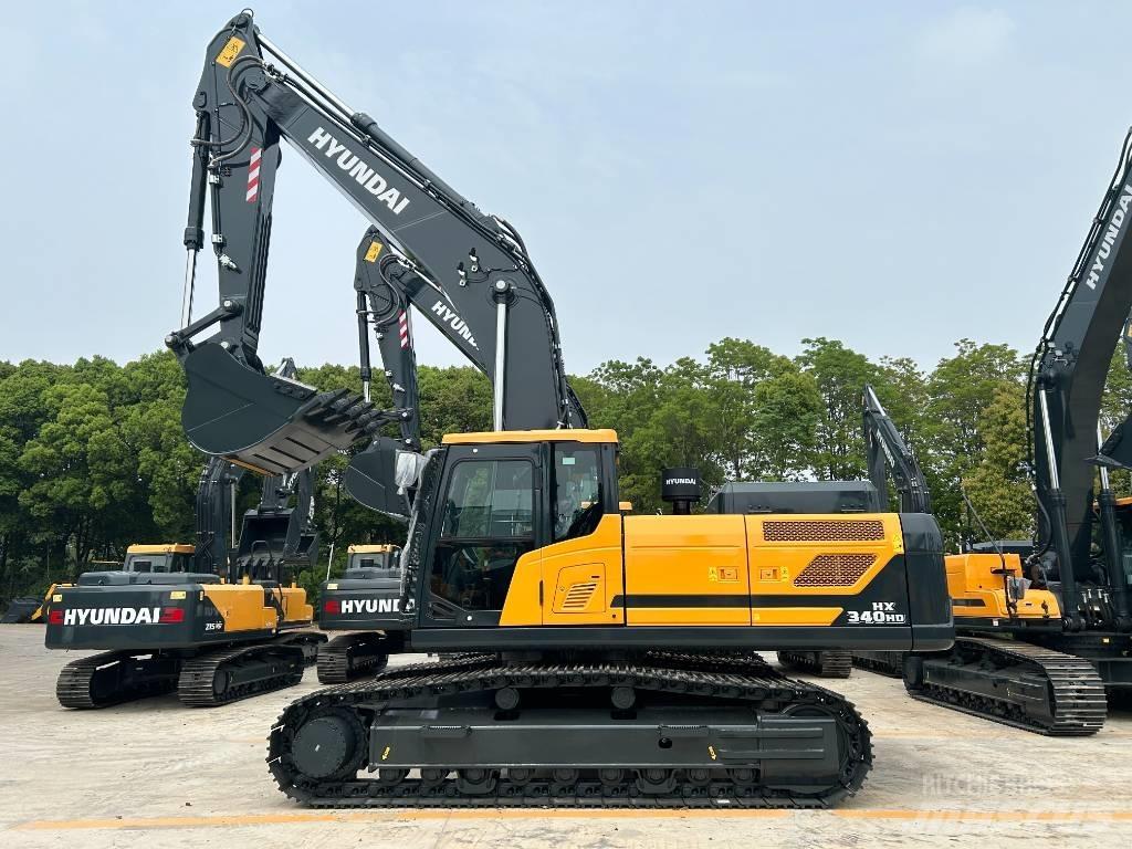 Hyundai HX 340 HD Excavadoras de cadenas