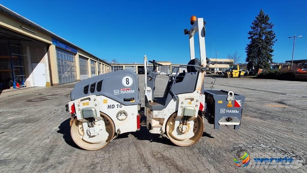 Hamm HD 10 VV Rodillos de doble tambor