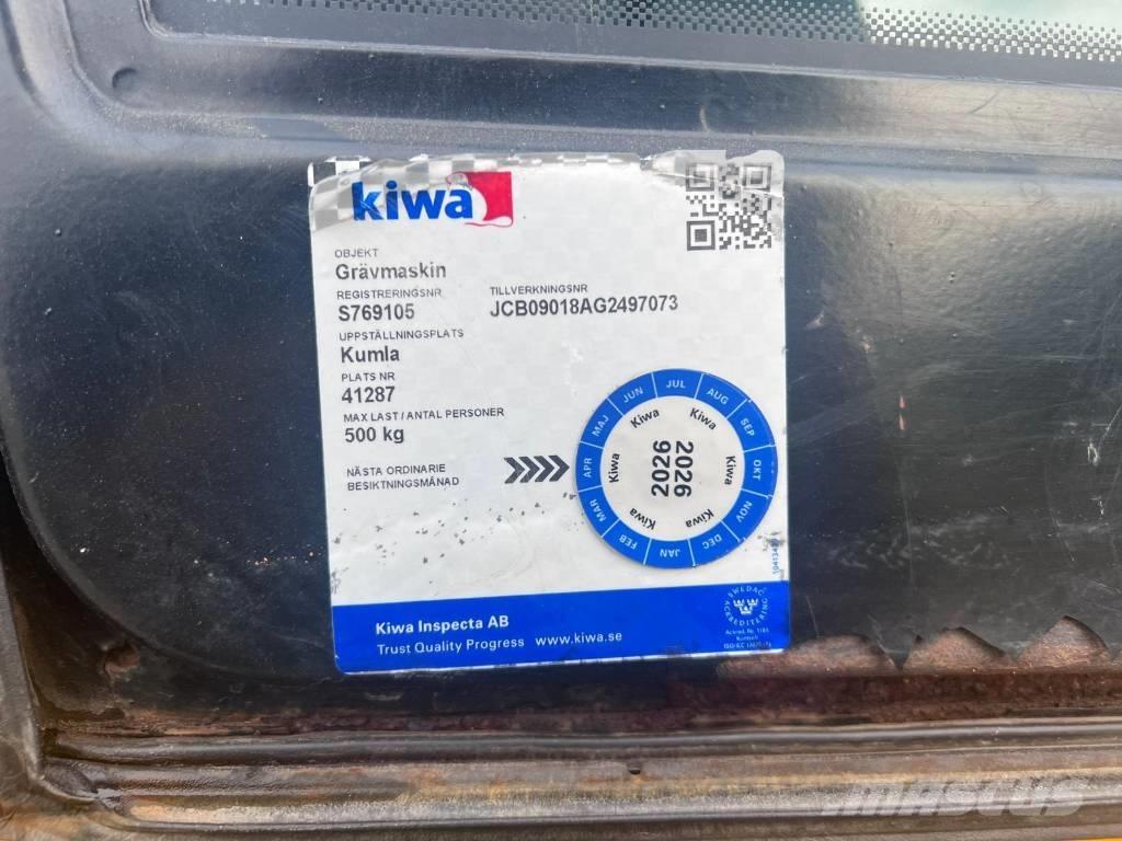 JCB 8018 Mini excavadoras < 7t