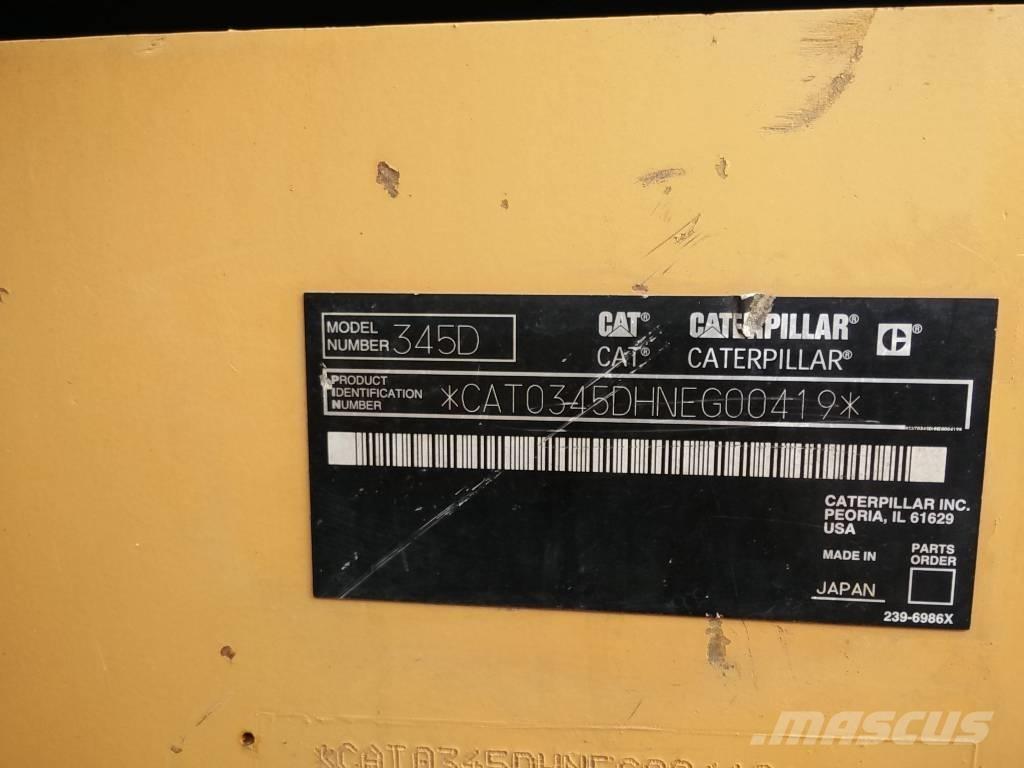 CAT 345 D L Excavadoras de cadenas