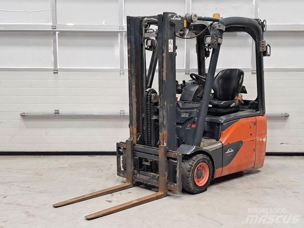 Linde E16C-03 Carretillas de horquilla eléctrica