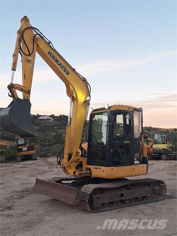 Komatsu PC80 Mini excavadoras < 7t