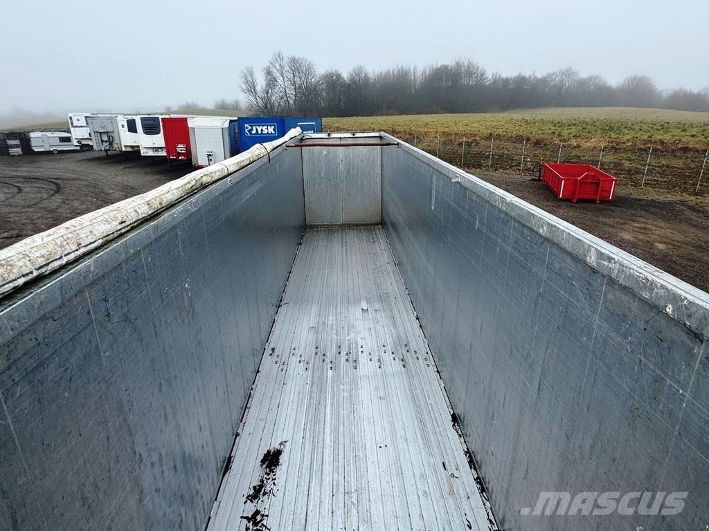 Kel-Berg 4 aksl. Semirremolques volquete para virutas de madera