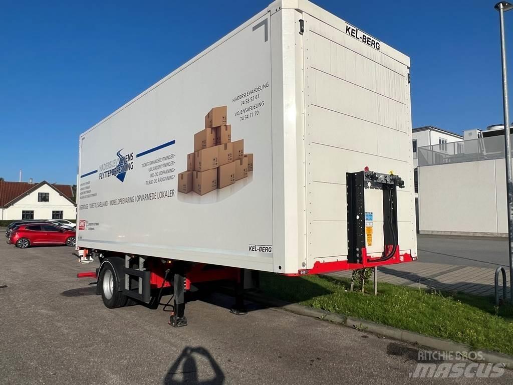 Kel-Berg 7,5m Semirremolques con carrocería de caja