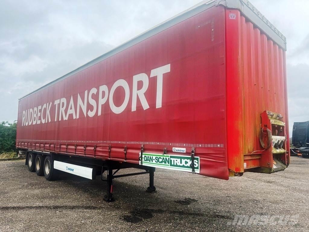 Krone 3 aksl. Semirremolques con caja de lona