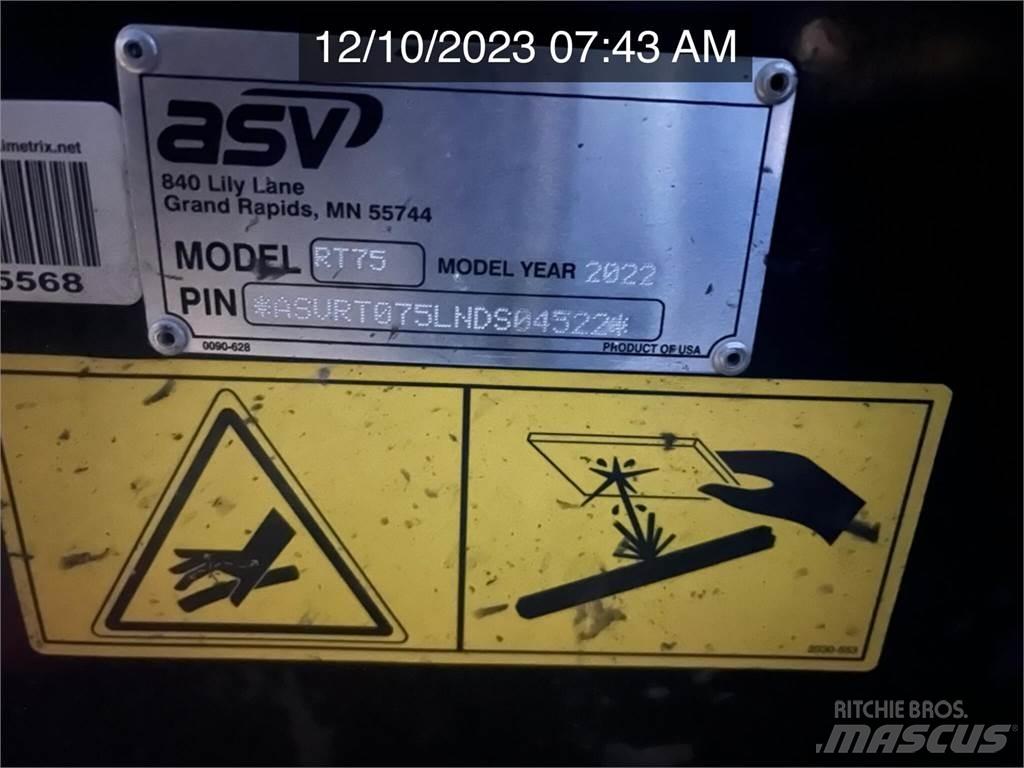 ASV POSI-TRACK RT75 Minicargadoras