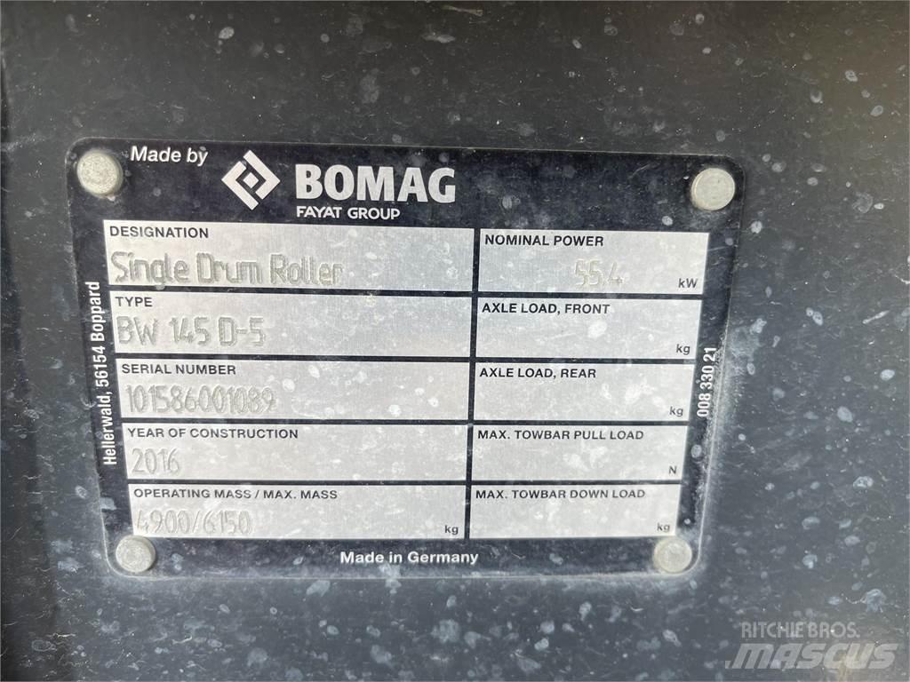 Bomag BW145D-5 Rodillos de doble tambor