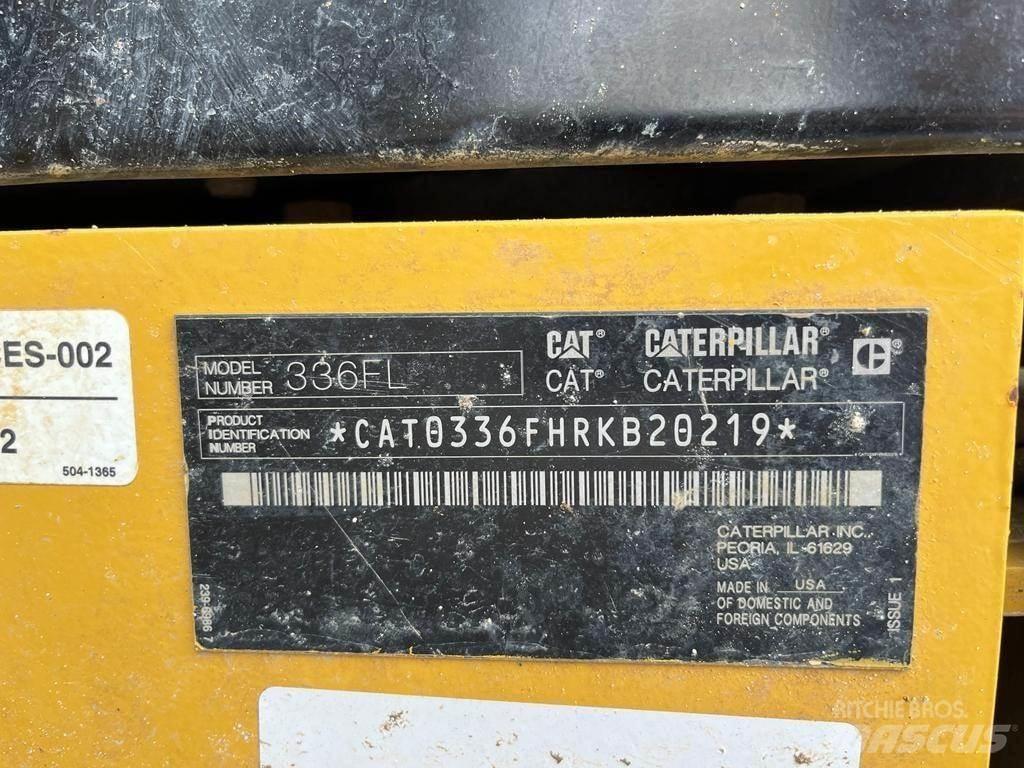 CAT 336FL Excavadoras de cadenas