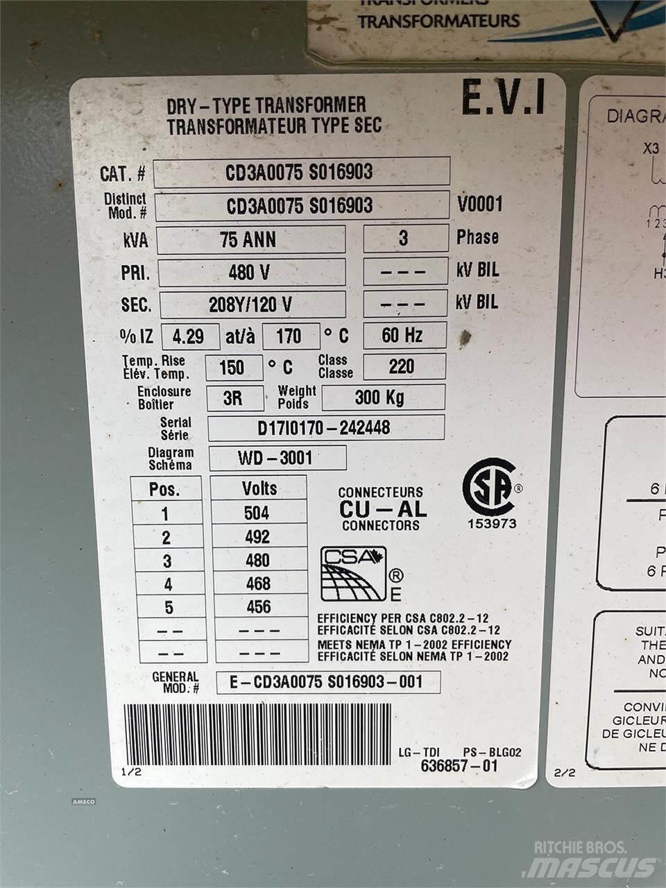 Delta 75 KVA Otros generadores