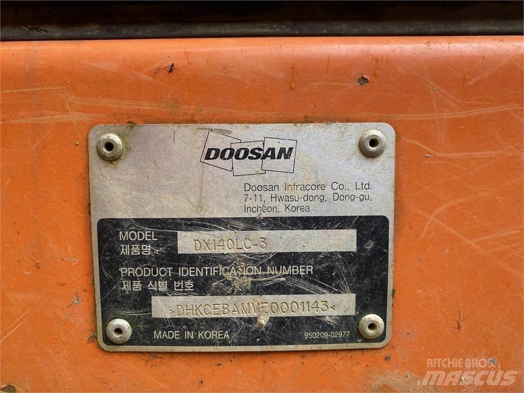Doosan DX140 LC-3 Excavadoras de cadenas