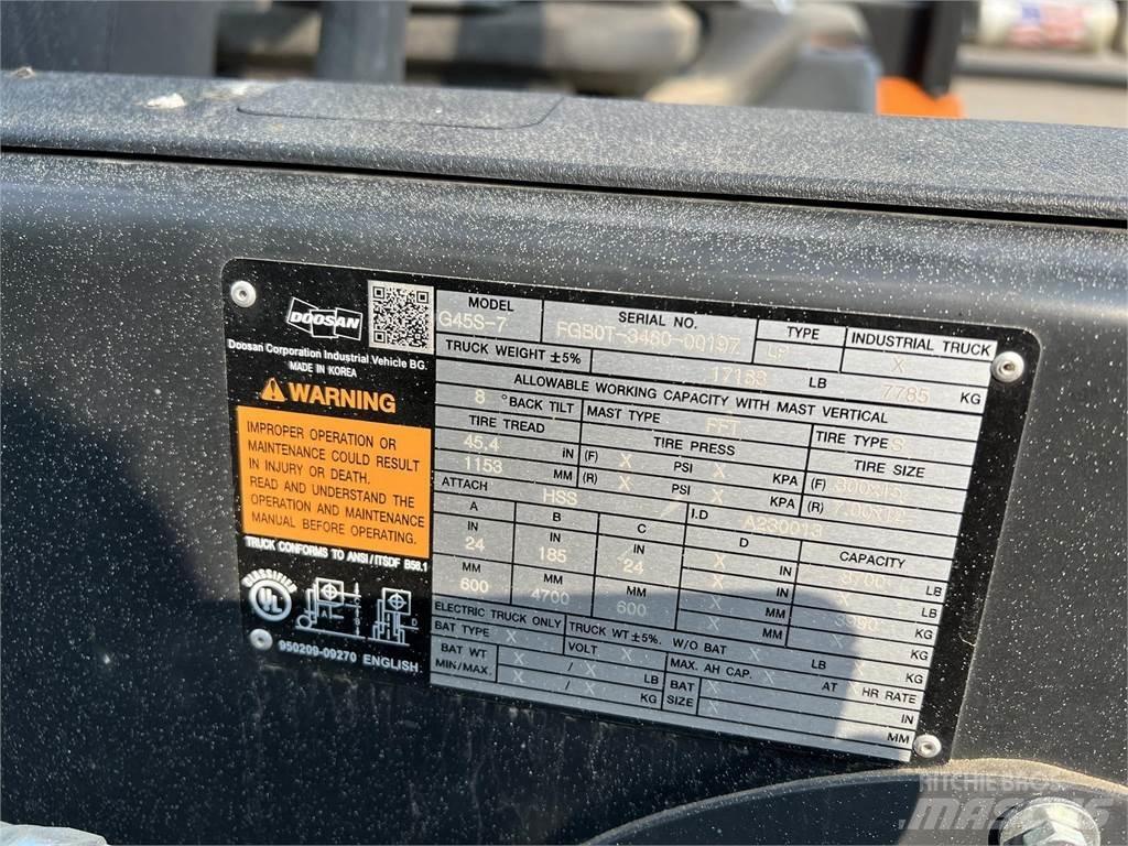 Doosan G45S-7 Otras carretillas elevadoras