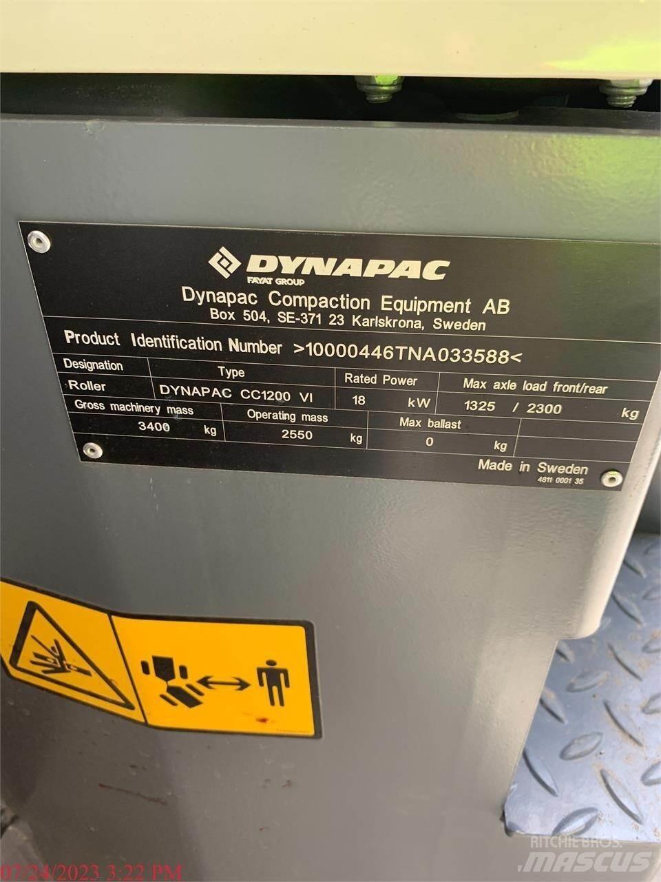 Dynapac CC1200 VI Rodillos de doble tambor