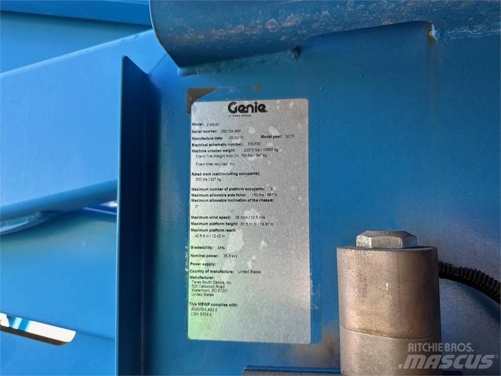 Genie Z62/40 Plataforma de trabajo articulada