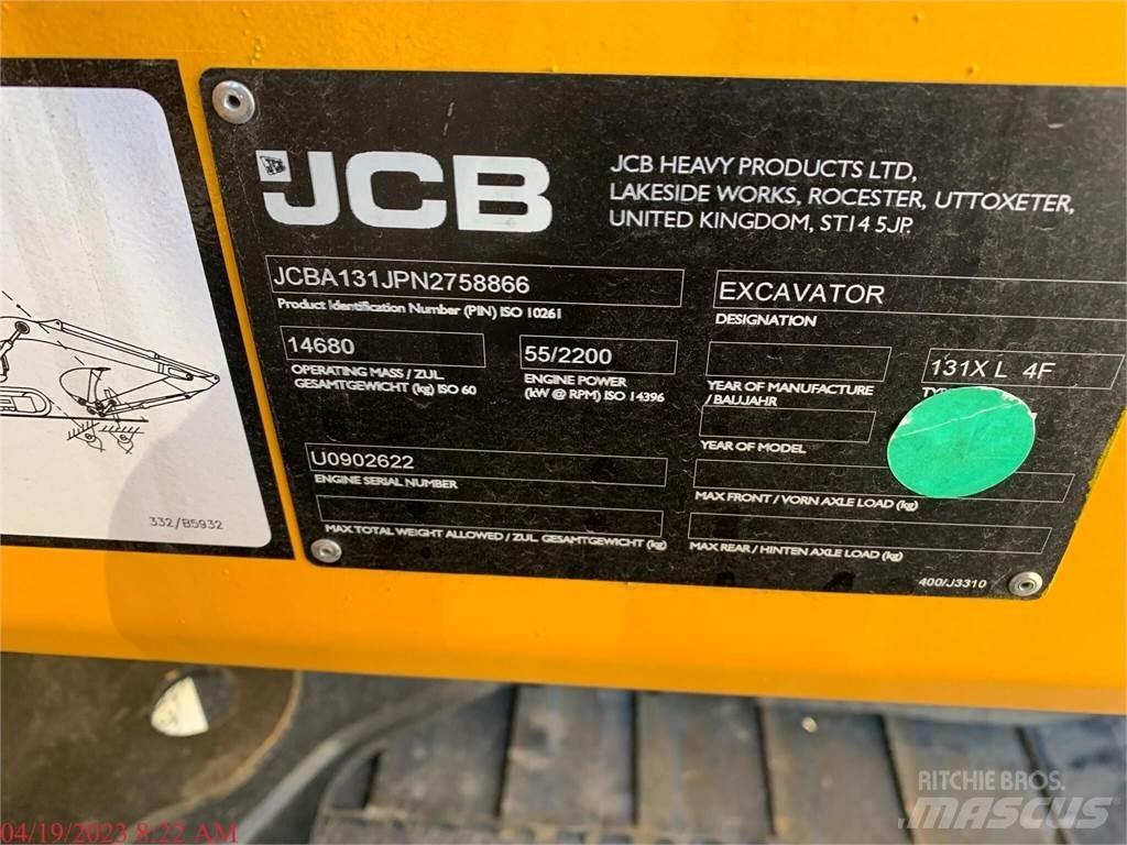 JCB 131X LC Excavadoras de cadenas