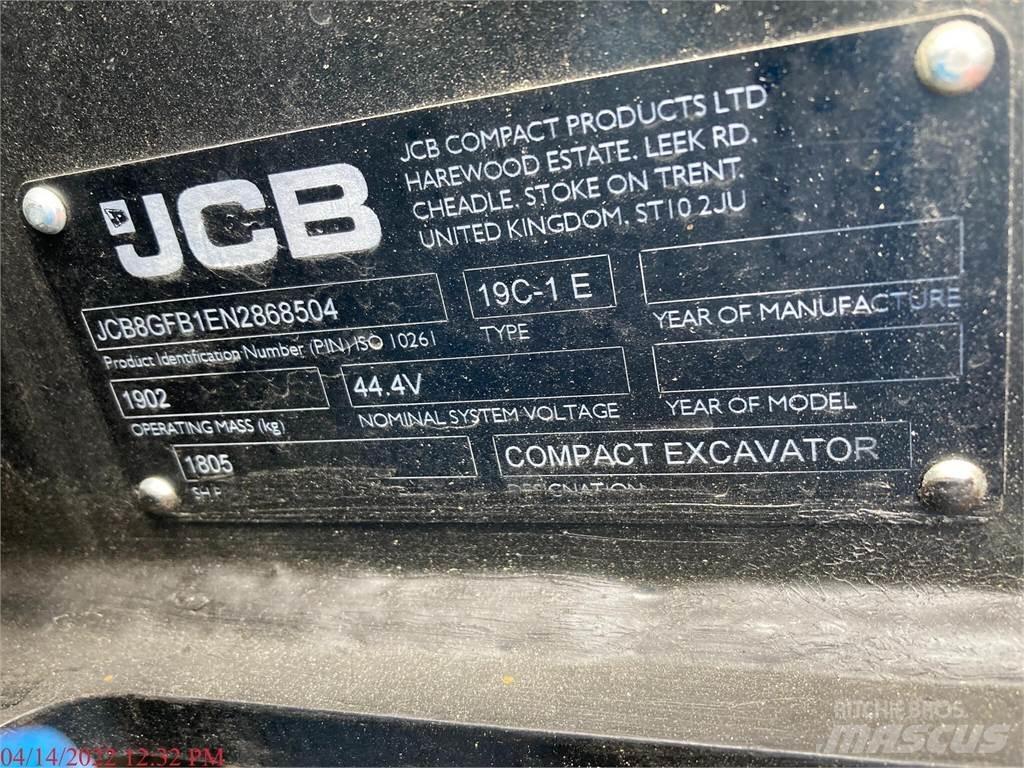 JCB 19C-1E Mini excavadoras < 7t