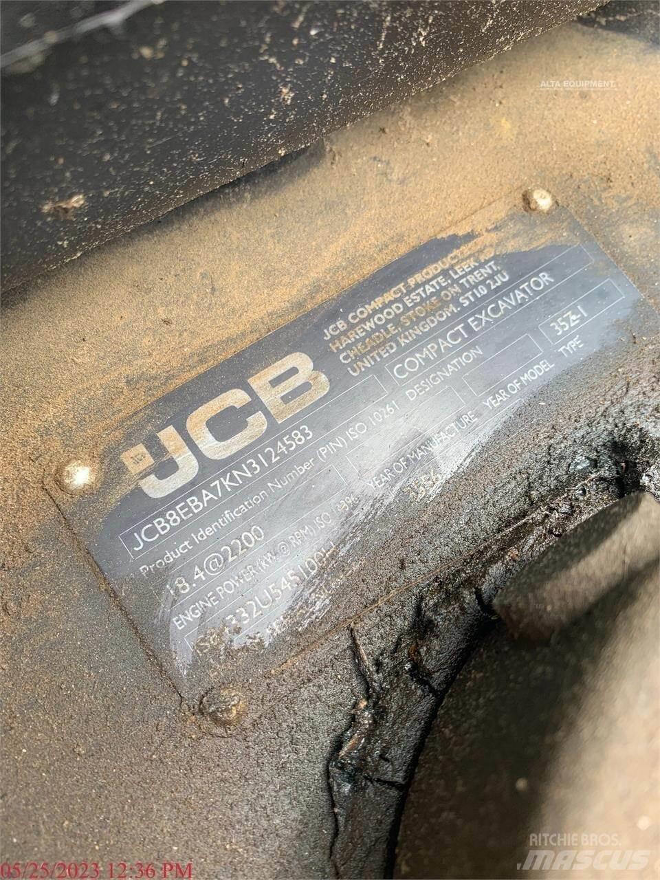 JCB 35Z-1 Mini excavadoras < 7t