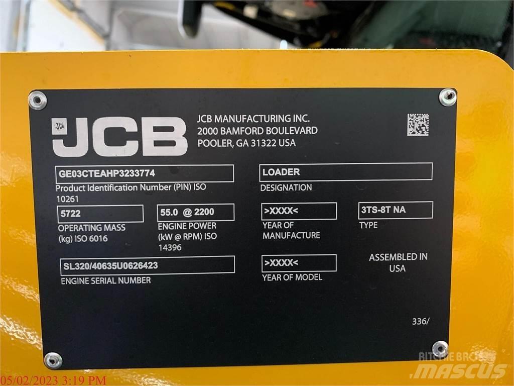 JCB 3TS-8T Minicargadoras