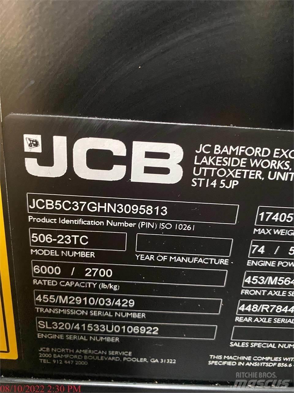JCB 506-23TC Carretillas telescópicas