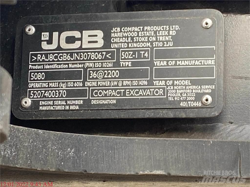 JCB 50Z-1 Mini excavadoras < 7t