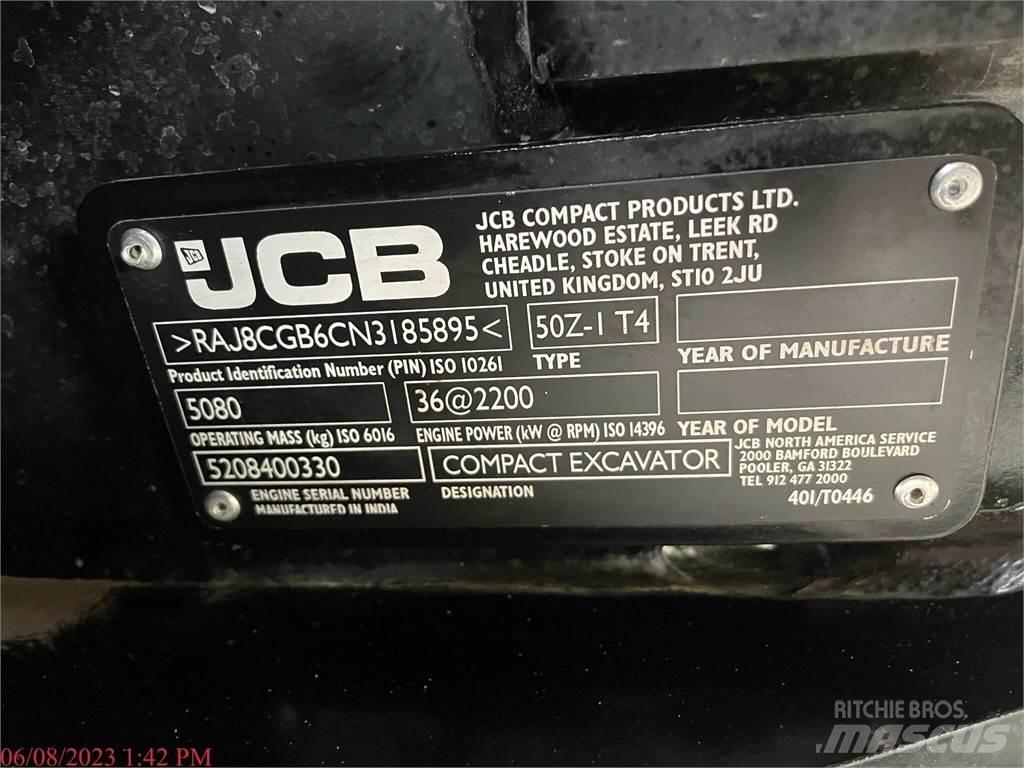 JCB 50Z-1 Mini excavadoras < 7t