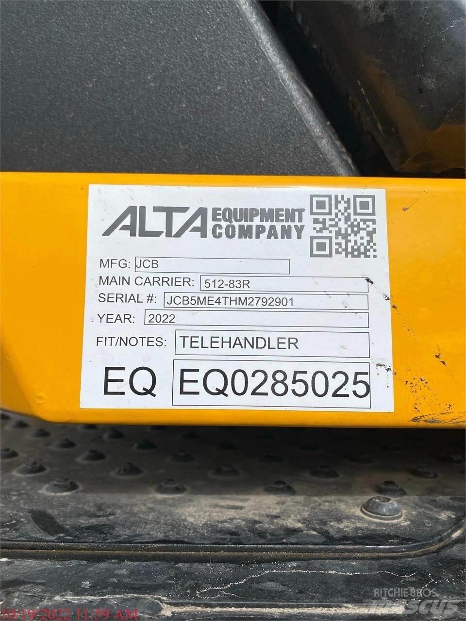 JCB 512-83R Carretillas telescópicas
