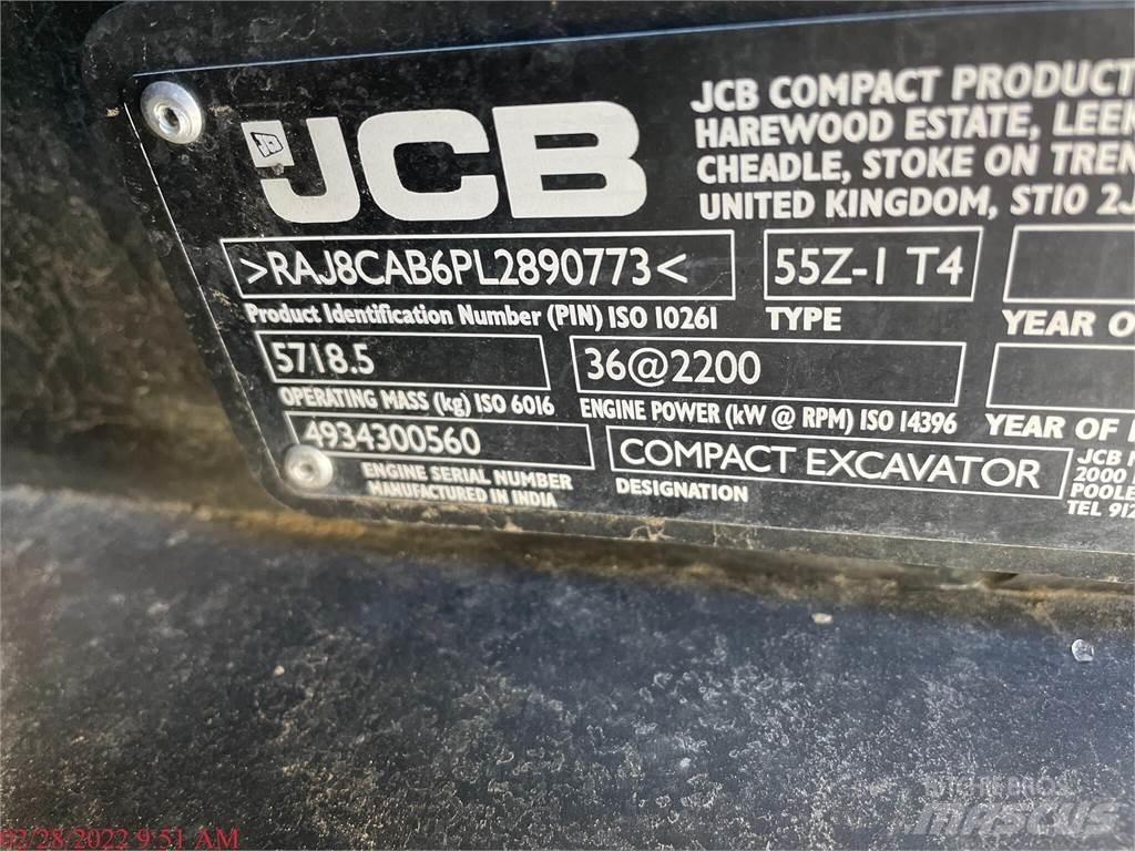 JCB 55Z-1 Mini excavadoras < 7t