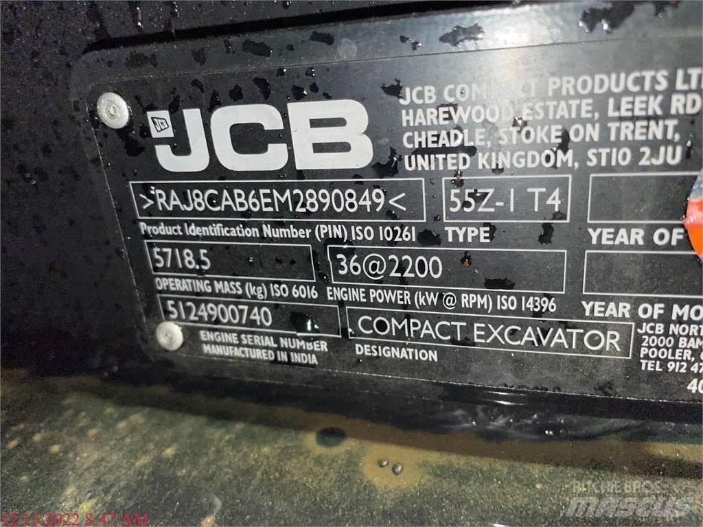 JCB 55Z-1 Mini excavadoras < 7t