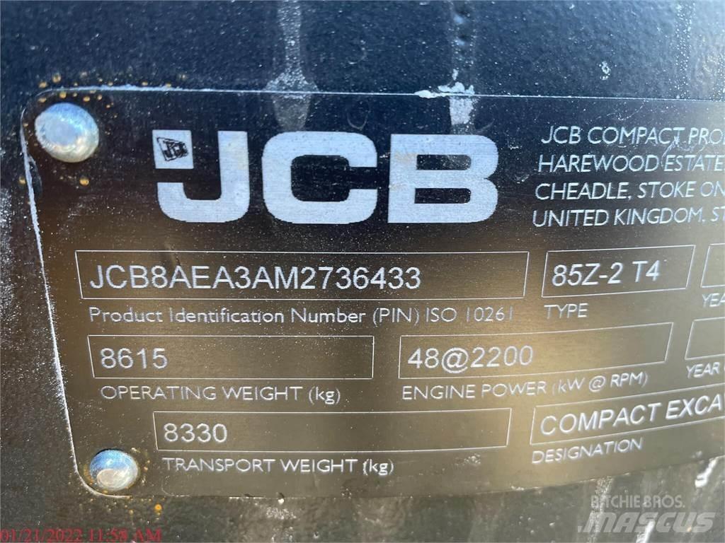 JCB 85Z-2 Excavadoras de cadenas