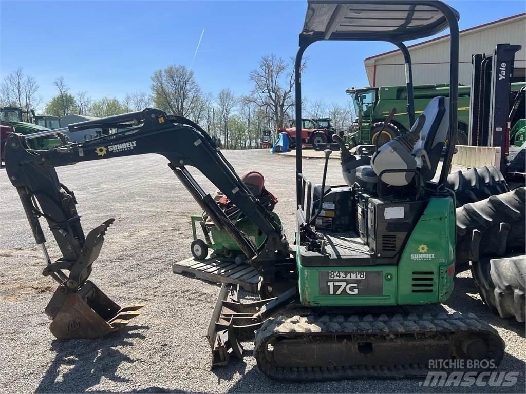 John Deere 17G Mini excavadoras < 7t