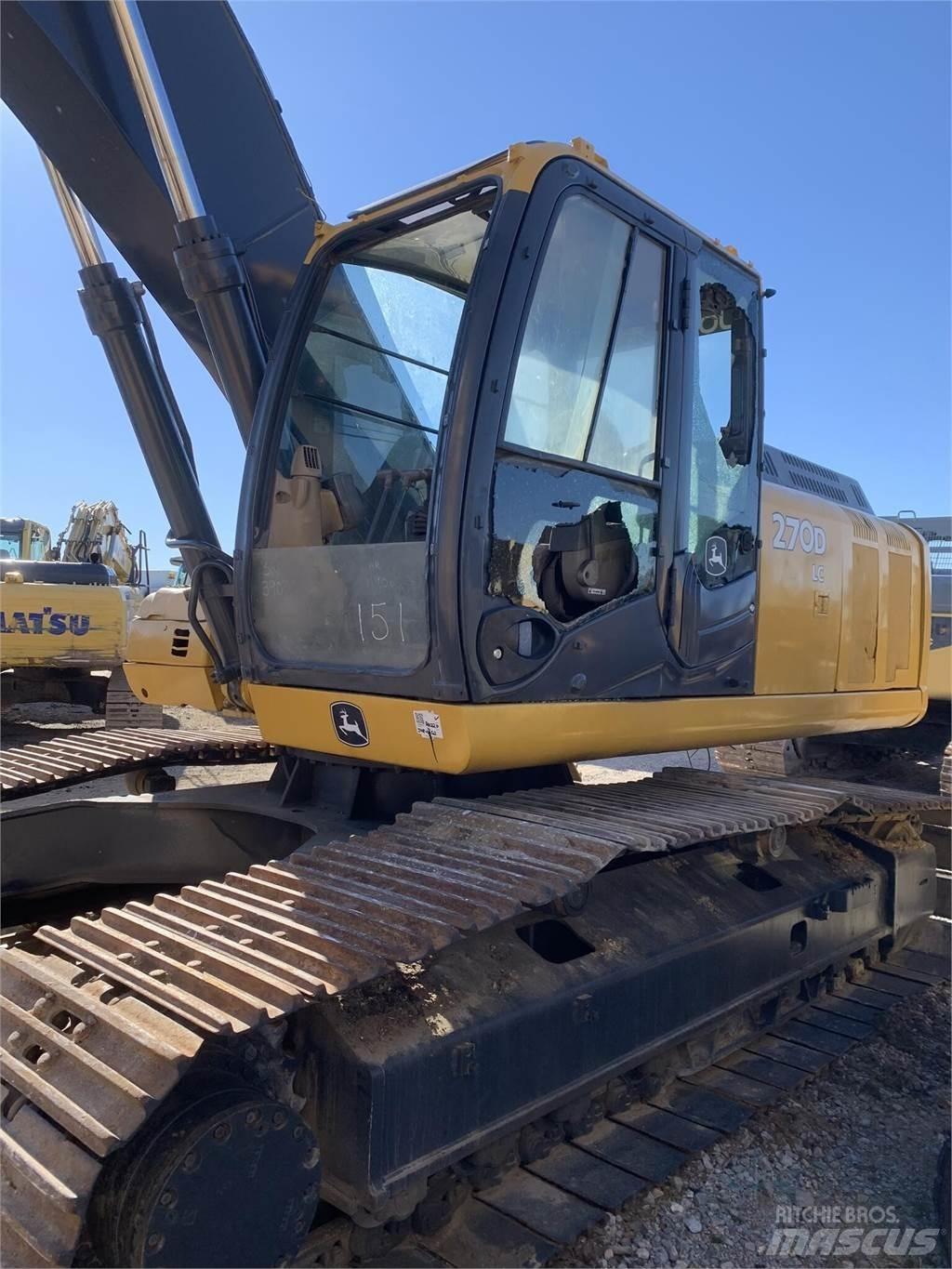 John Deere 270D LC Excavadoras de cadenas