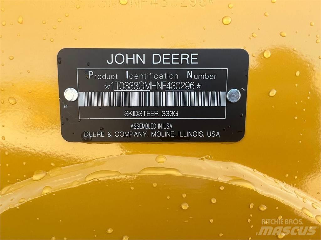 John Deere 333G Minicargadoras