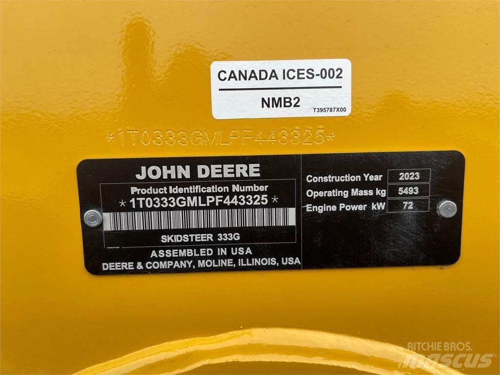 John Deere 333G Trituradoras forestales