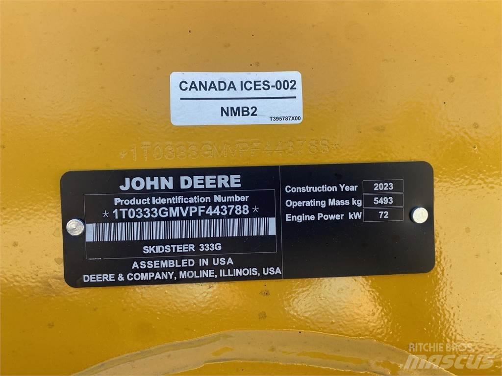 John Deere 333G Minicargadoras
