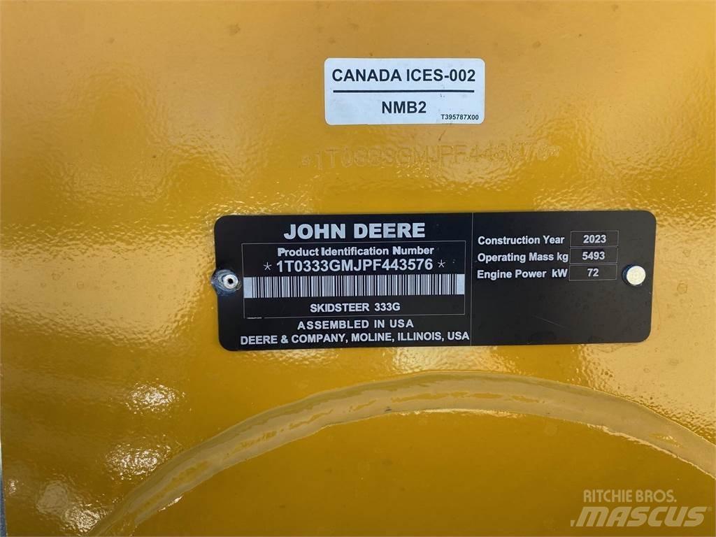 John Deere 333G Minicargadoras
