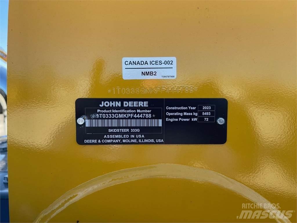 John Deere 333G Minicargadoras