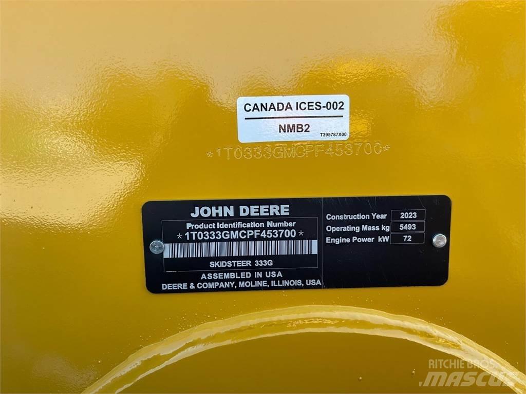 John Deere 333G Minicargadoras