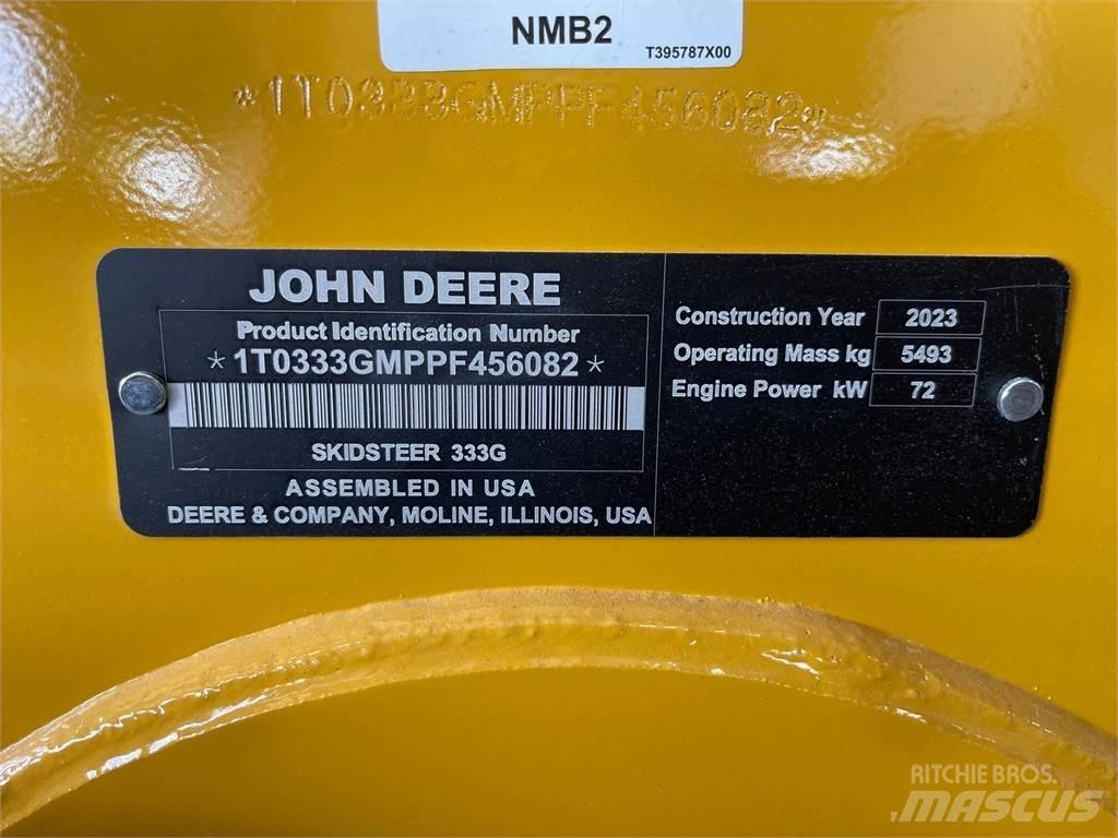 John Deere 333G Minicargadoras