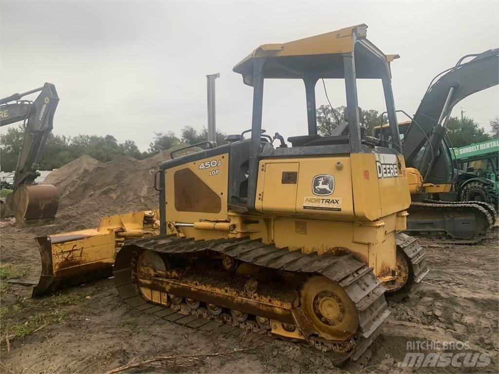 John Deere 450J LGP Buldozer sobre oruga