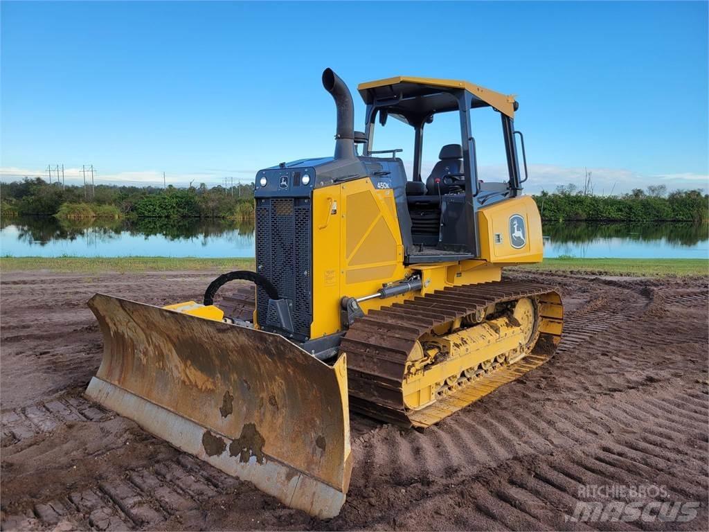 John Deere 450K LGP Buldozer sobre oruga