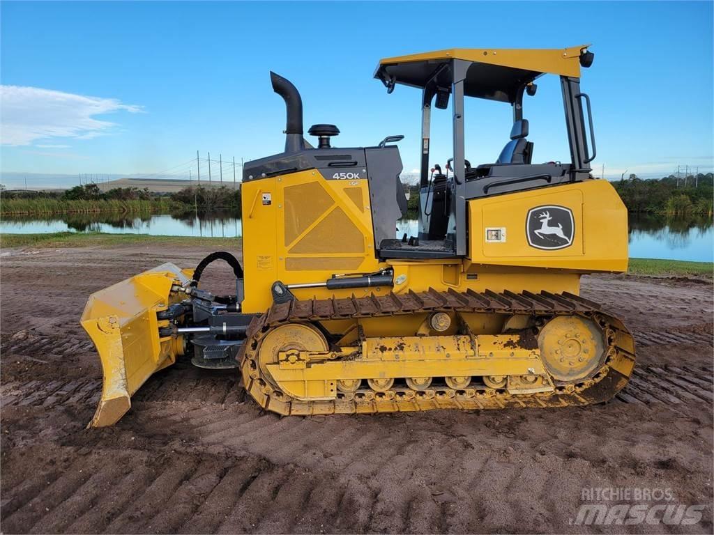 John Deere 450K LGP Buldozer sobre oruga