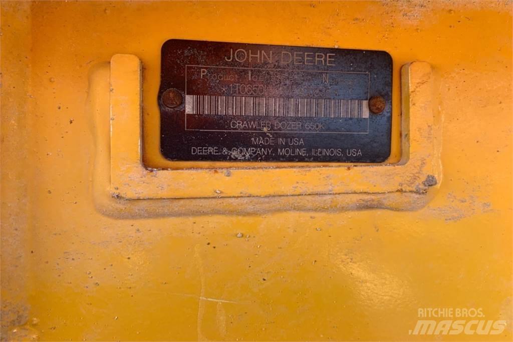 John Deere 650K Buldozer sobre oruga