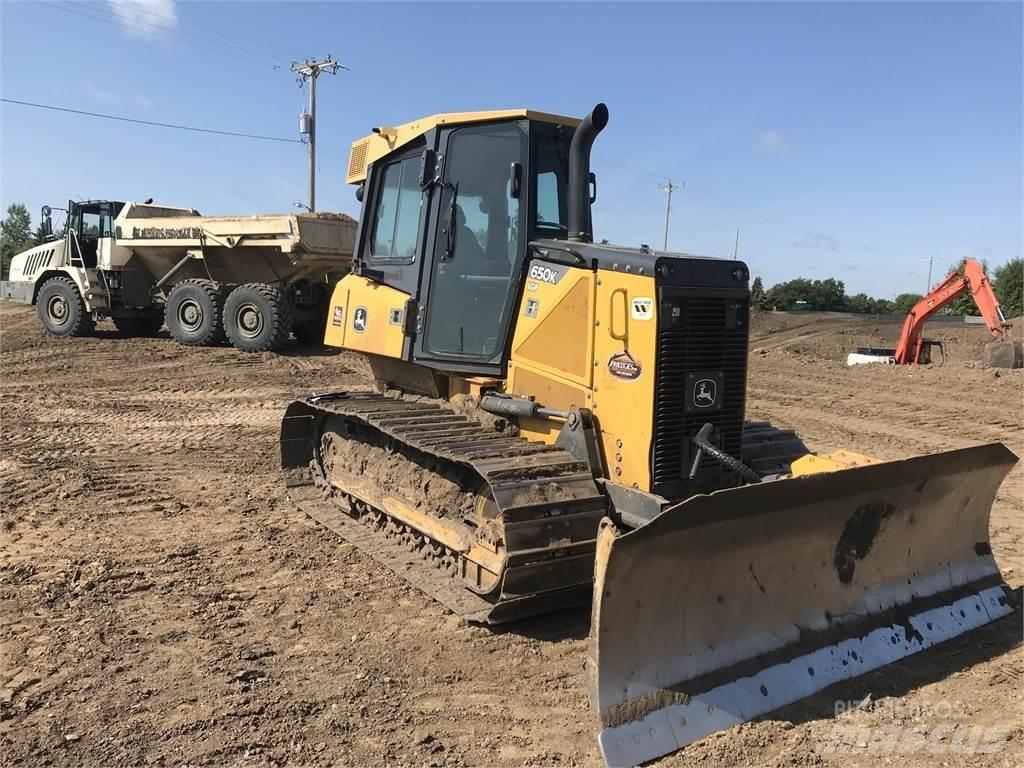 John Deere 650K LGP Buldozer sobre oruga