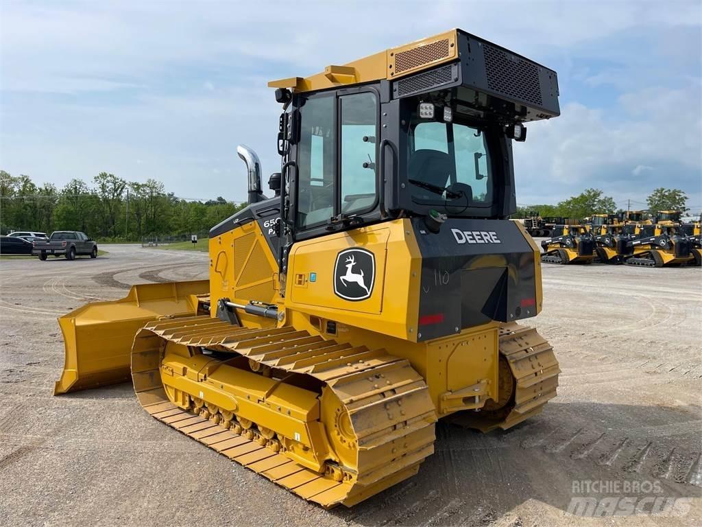 John Deere 650P LGP Buldozer sobre oruga