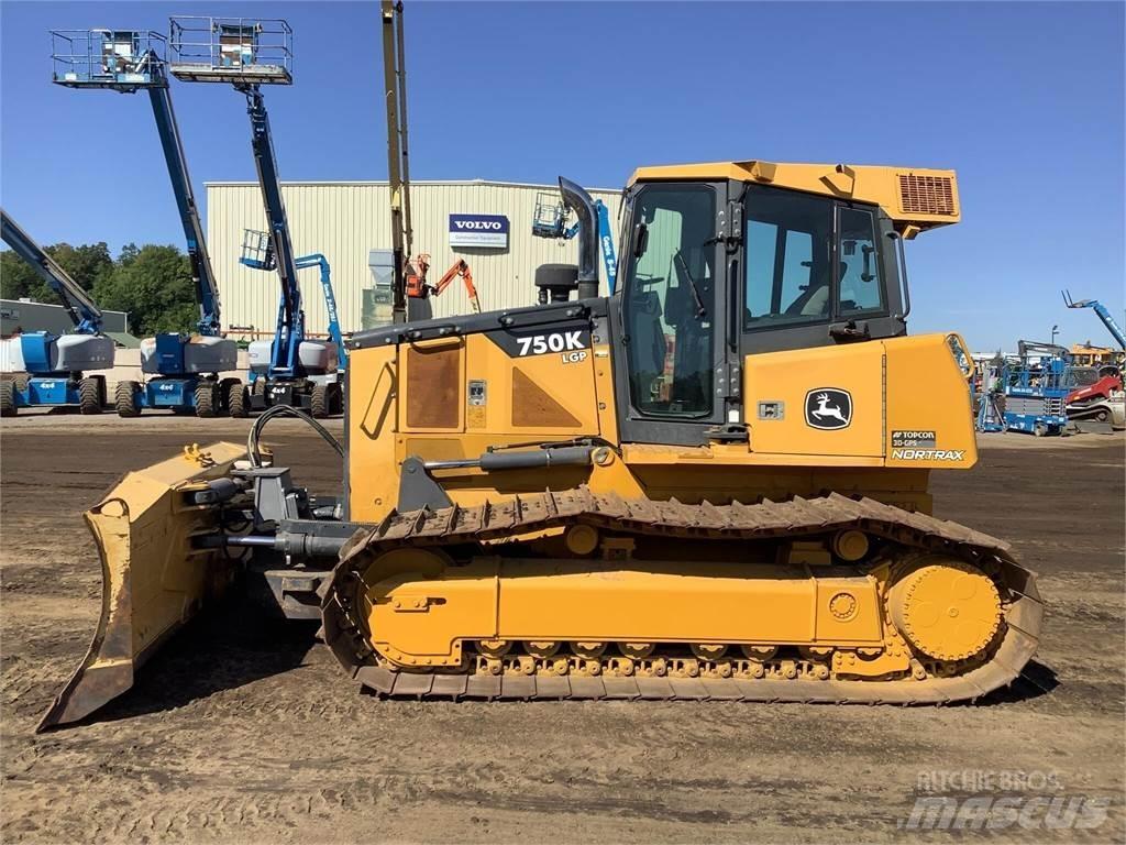 John Deere 750K LGP Buldozer sobre oruga