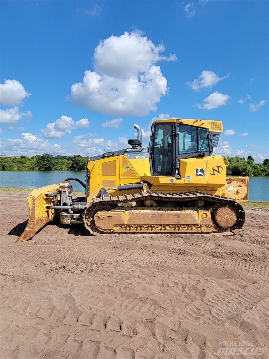 John Deere 850K WLT Buldozer sobre oruga