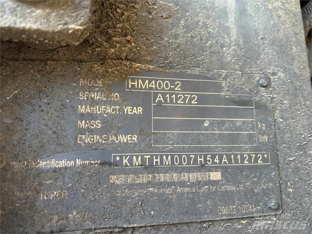 Komatsu HM400-2 Dúmpers articulados