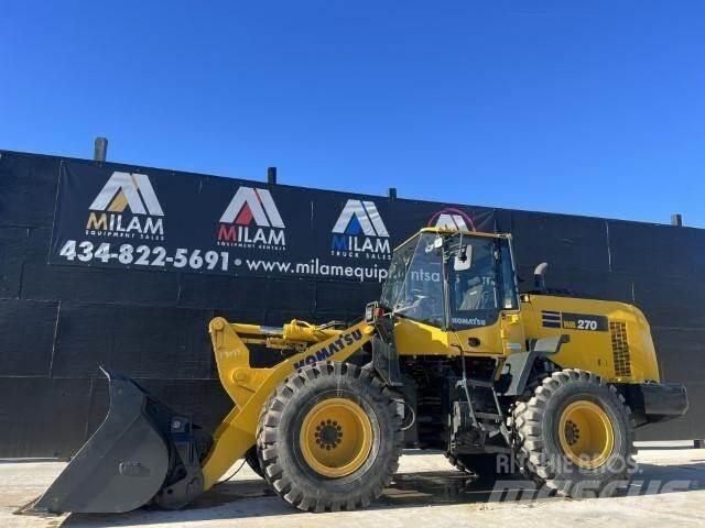 Komatsu WA270-8 Cargadoras sobre ruedas