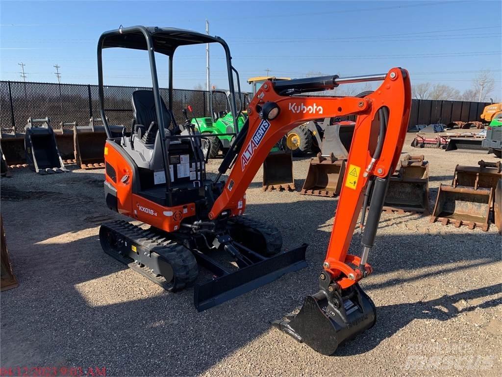 Kubota KX018-4 Mini excavadoras < 7t