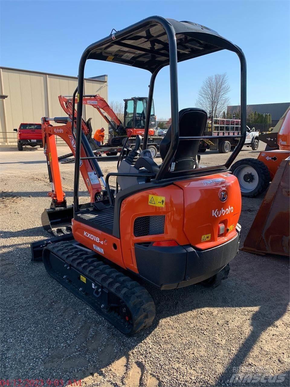 Kubota KX018-4 Mini excavadoras < 7t