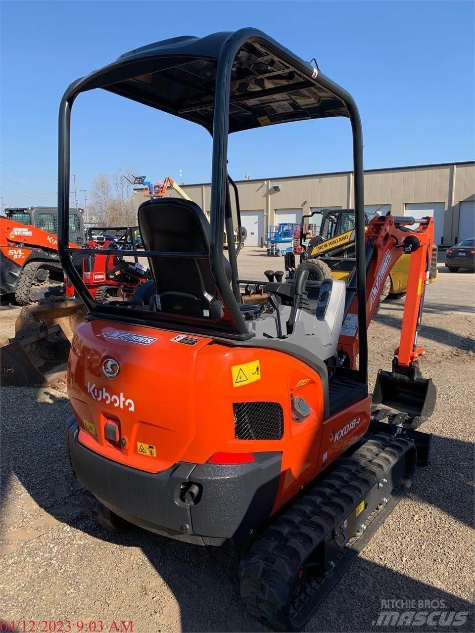 Kubota KX018-4 Mini excavadoras < 7t